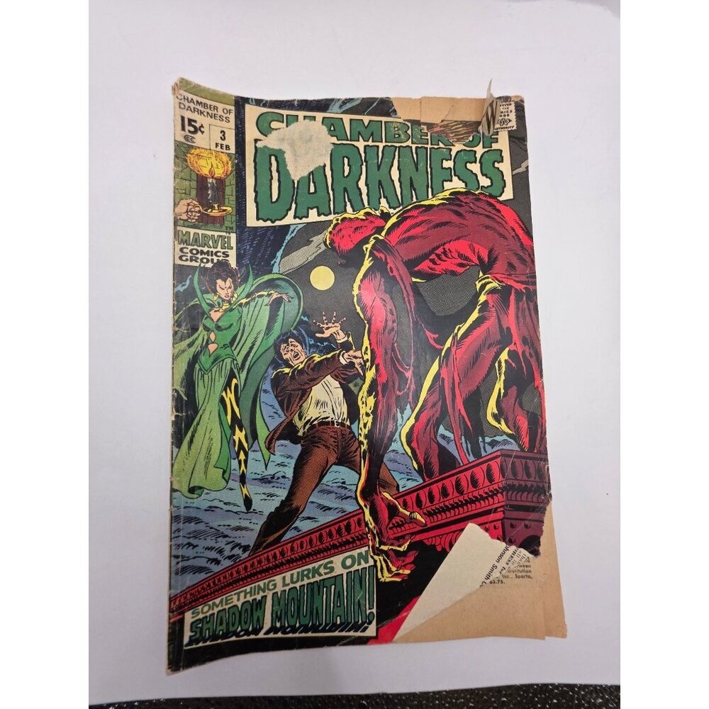 Chamber of Darkness #3 Marvel Barry Smith 1970 Bronze Age